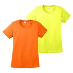 Ladies Dry Fit Safety Shirts