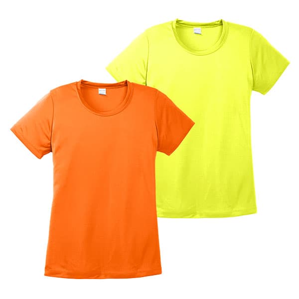 Sport-Tek PosiCharge Ladies Performance Tee 1 Ladies Dry Fit Safety Shirts