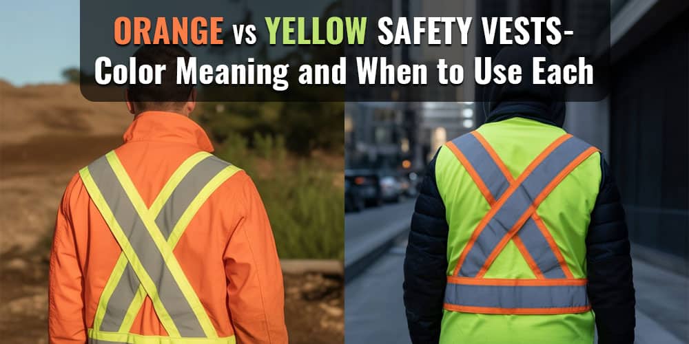 Orange vs Yellow Safety Vests- Color Meaning and When to Use Each