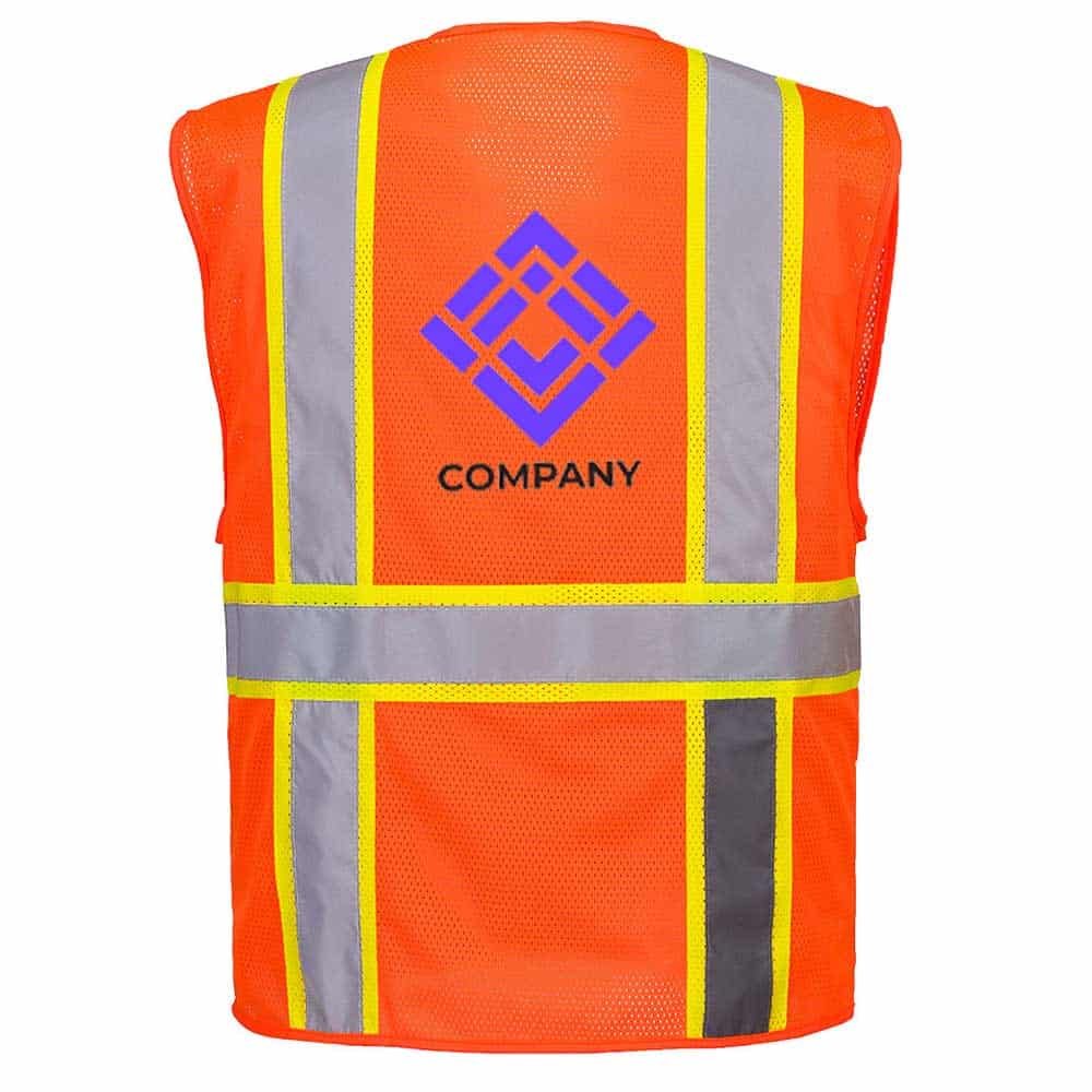 Portwest Orlando Contrast Mesh Safety Vest 2 Custom Orlando Safety Vests