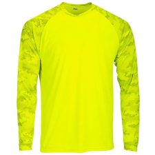 Paragon Camo Long Sleeve Safety Green Shirt