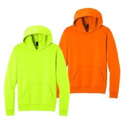 Lightweight Pullover Hooded Safety Sweatshirts