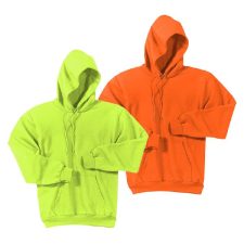 Port & Company Tall Safety Hooded Sweatshirt