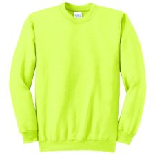 Big and Tall Safety Crewneck Sweatshirt