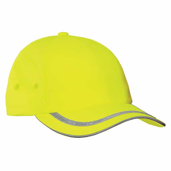 Port Authority Enhanced Visibility Safety Cap 5 safety green cap