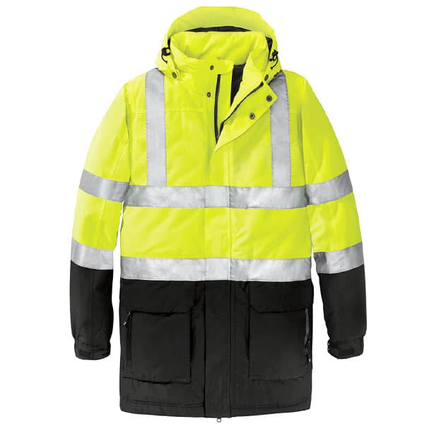 Port Authority Class 3 Safety Heavyweight Parka 1 Portwest Heavyweight Safety Parka