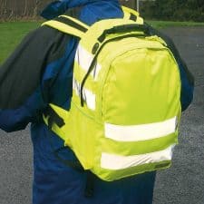 Safety Accessories 60 Hi-Vis Backpack great for motorcycle