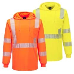 Hooded Class 3 Reflective shirt