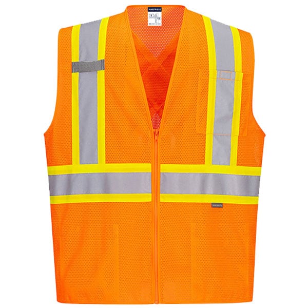 Portwest X-Back Contrast Tape Vest 2 Portwest X-Back Contrast Tape Vest