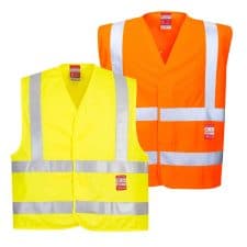 Flame Resistant Safety Apparel 5 Portwest Hi-Vis Fire Resistant Vest FR75