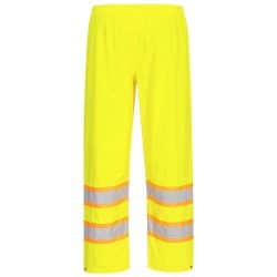 portwest h447 rain pants with contrast tape