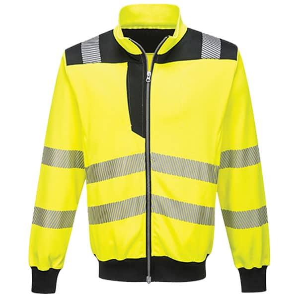 Portwest PW370 Hi-Vis Sweatshirt 1 Portwest Hi-Vis Sweatshirt