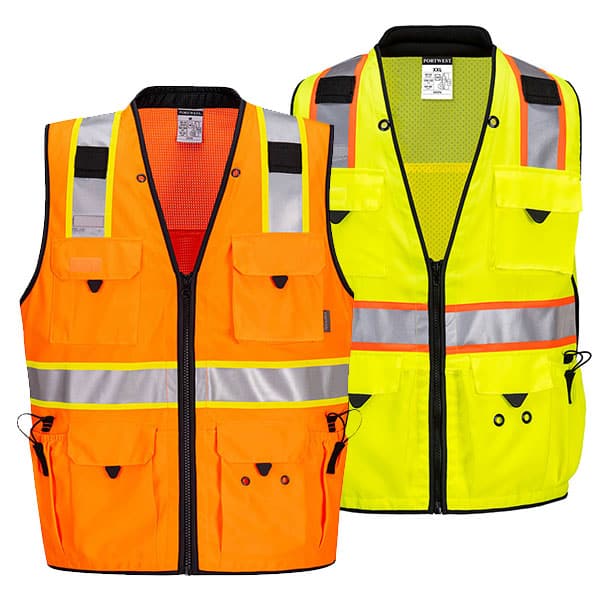 Portwest US376 Expert Pro Surveyors Vest 1 Portwest US376 Professional Safety Vest