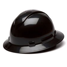 pyramex vented hard hat black