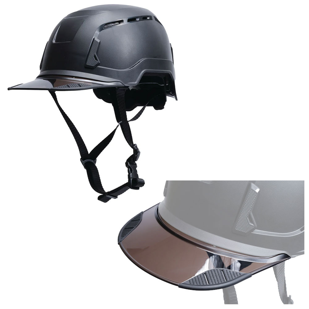 Pyramex SL T2 Front Brim Attachment for Climbing Helmet 1 Front brim for climbing helmet