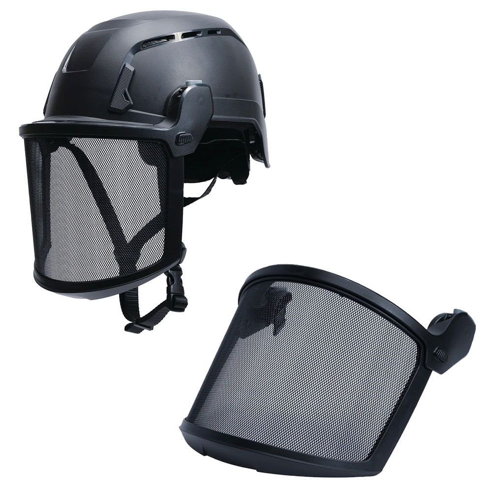 Pyramex SL T2 Wire Mesh Shield for Climbing Helmet 1 Climbing helmet wire mesh shield