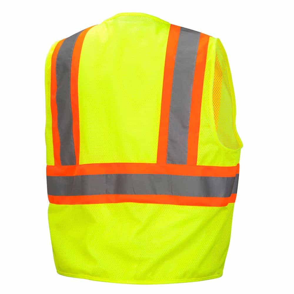 Pyramex Two Tone Class 2 Safety Vest 3 Pyramex Safety Vests back