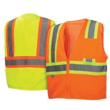 ANSI Class 2 Safety Vests 34 Pyramex Two Tone Class 2 Safety Vest
