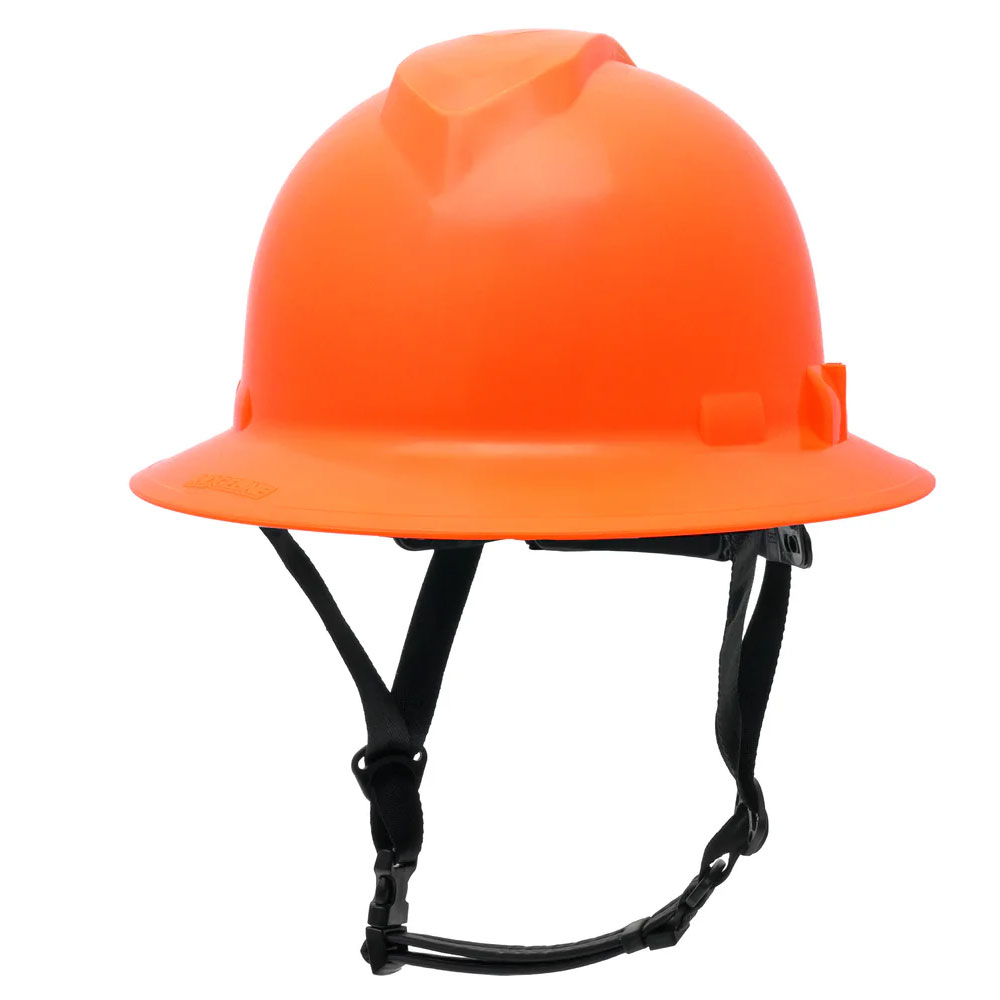 Pyramex Ridgeline T2 Full Brim Hard Hat 4 Ridgeline Type 2 Hard Hat in Safety Orange