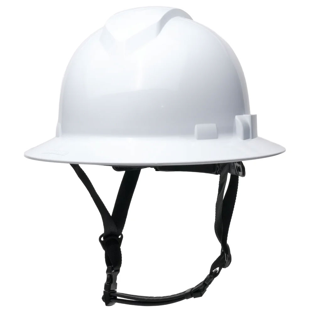 Pyramex Ridgeline T2 Full Brim Hard Hat 7 Ridgeline Type 2 Hard Hat in White