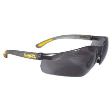 Dewalt Contractor Pro Safety Glasses in Smoke, Clear or Mirror Lens