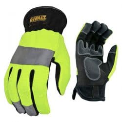 Safety Green Work Gloves