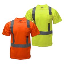 Radians Class 2 Short Sleeve Pocket Safety Polo