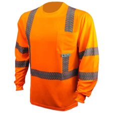 Radians Safety Orange Class 3 Reflective Shirt
