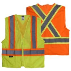 Radians Safety Vest with X Back