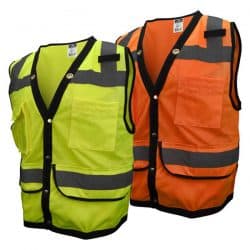 Hi Vis Heavy Duty Safety Vests