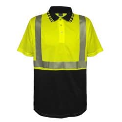 Class 2 Black Bottom Polo