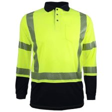 RAF 316CTLN Class 3 Long Sleeve Hi Vis Safety Polo