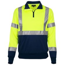 RAF Class 3 Quarter-Zip Pullover Sweatshirt with Navy Bottom