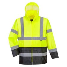 Safety Rain Gear 2 Portwest Hi-Vis Classic Contrast Class 3 Rain Jacket