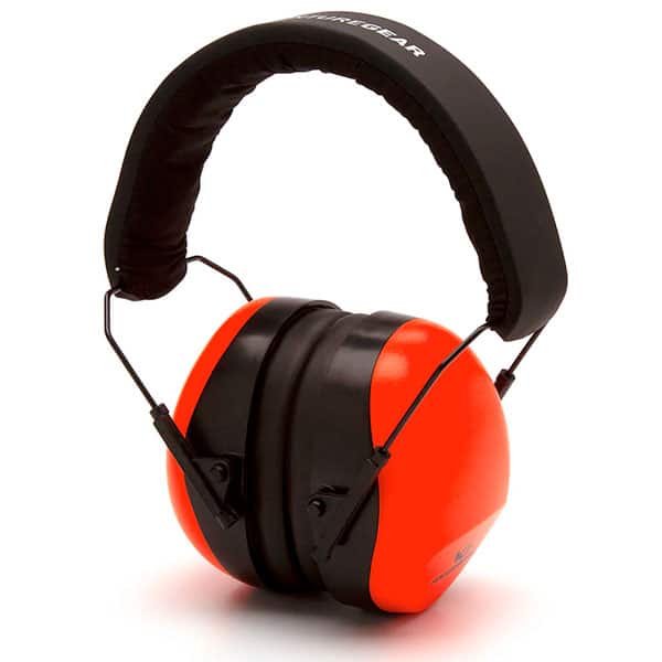 Pyramex Venturegear Soft Foam Earmuffs 2 Pyramex Venturegear Soft Foam Earmuffs - Safety Orange