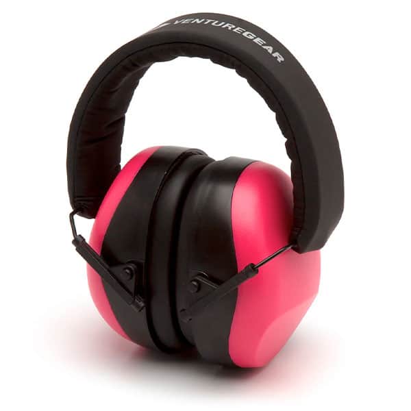 Pyramex Venturegear Soft Foam Earmuffs 3 Pyramex Venturegear Soft Foam Earmuffs - Safety Pink