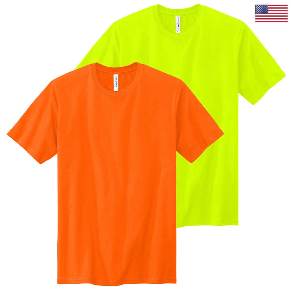Volunteer Knitwear US-Made Safety Tee 1 Volunteer Knitwear US-Made Safety Tee