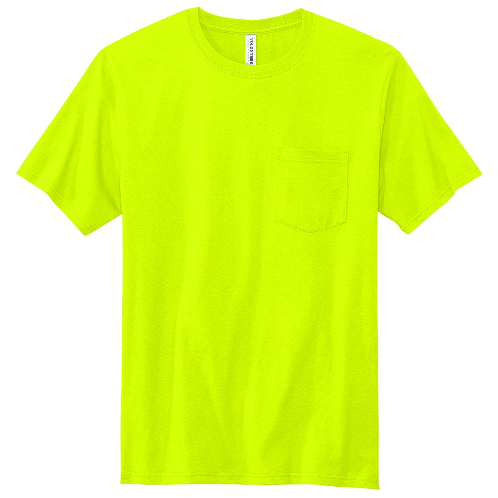 U.S. Made Volunteer Knitwear Pocket Safety Tee 2 U.S. Made Volunteer Knitwear Pocket Safety Tee - Image 2