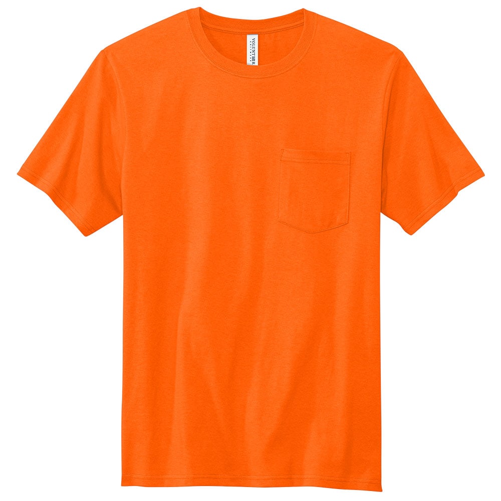 U.S. Made Volunteer Knitwear Pocket Safety Tee 3 U.S. Made Volunteer Knitwear Pocket Safety Tee - Image 3