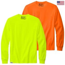 Dignity Apparel USA Made Long Sleeve Safety Shirt