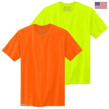 Short Sleeve Safety Shirts 46 Dignity Apparel USA and Union Made Safety Tee