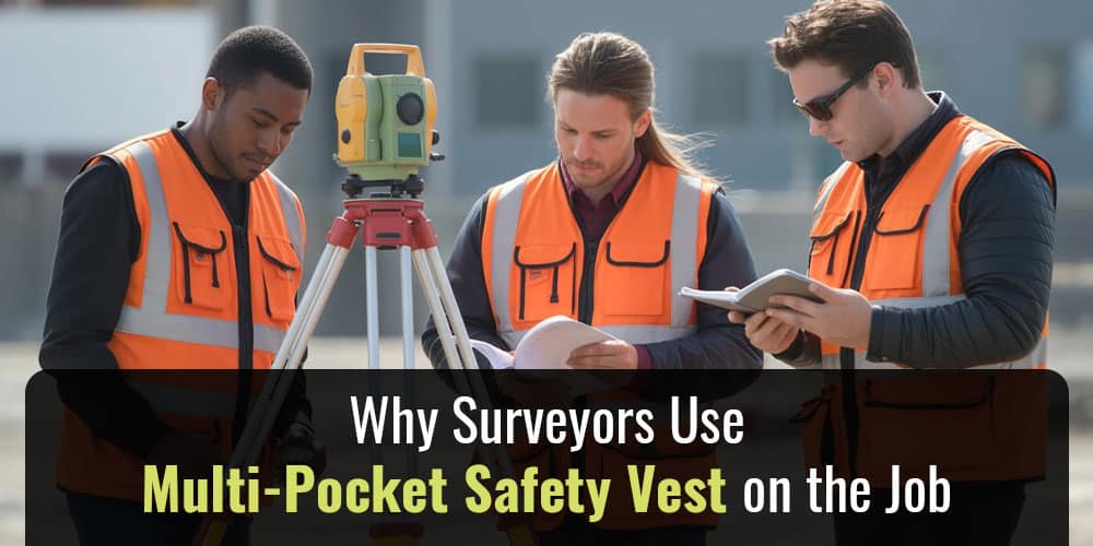 Why Surveyors Use Multi-Pocket Safety Vests on the Job
