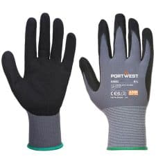 Portwest Gray Nitrile Foam DermiFlex Glove
