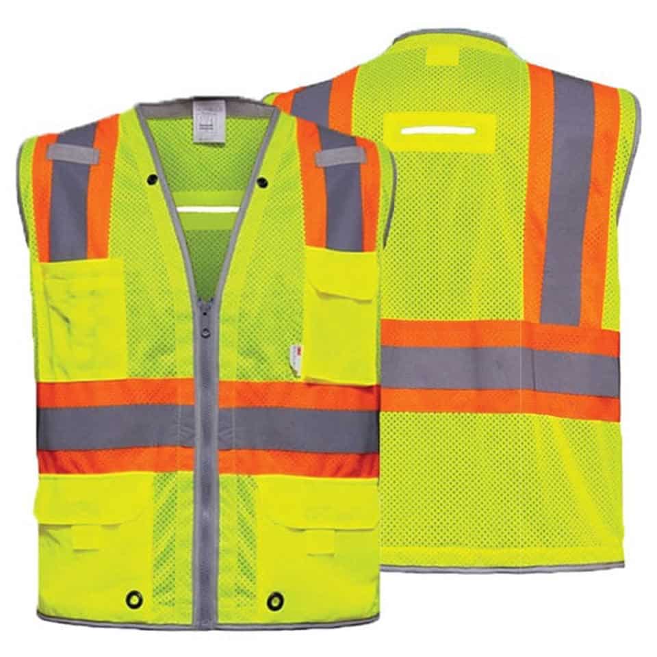 GSS iPad Tablet Safety Vest Class 2 Hyper-Lite Mesh 4 GSS iPad Tablet Safety Vest Class 2 Hyper-Lite Mesh - Image 4